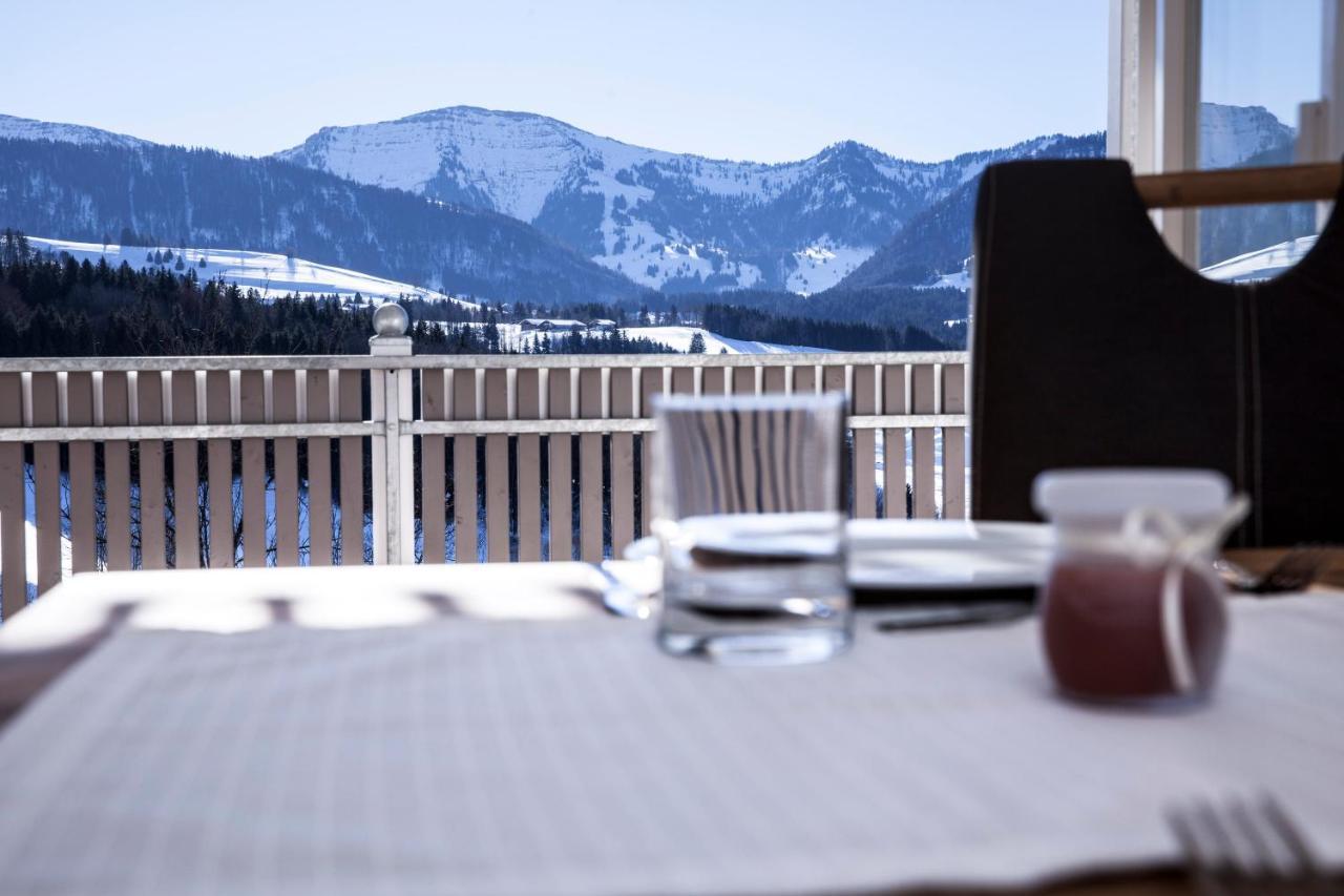 Haus "Bergblick" Ferienwohnung Hochgrat Oberstaufen Mit 2 Schlafzimmer Exteriér fotografie