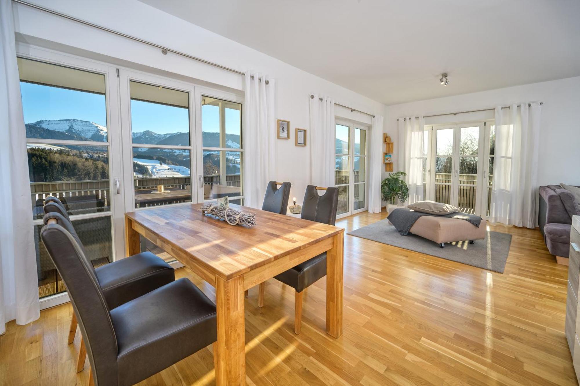 Haus "Bergblick" Ferienwohnung Hochgrat Oberstaufen Mit 2 Schlafzimmer Exteriér fotografie